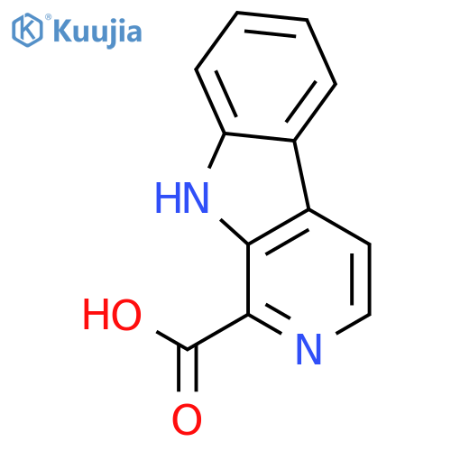 9H-pyrido3,4-bindole-1-carboxylic Acid structure