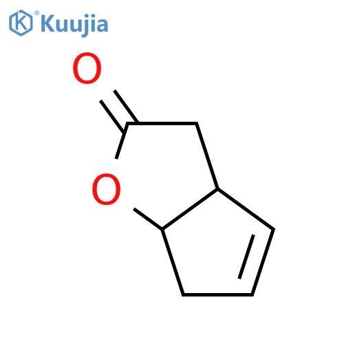 cis-3,3a,6,6a-tetrahydrocyclopenta[b]furan-2-one structure