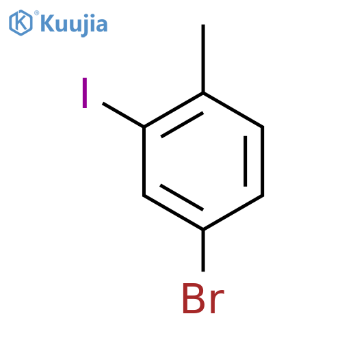 4-Bromo-2-iodo-1-methylbenzene structure