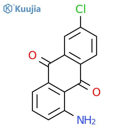 9,10-Anthracenedione,1-amino-6-chloro- structure