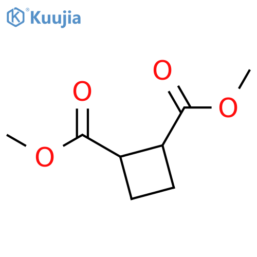 dimethyl (1R,2S)-cyclobutane-1,2-dicarboxylate structure