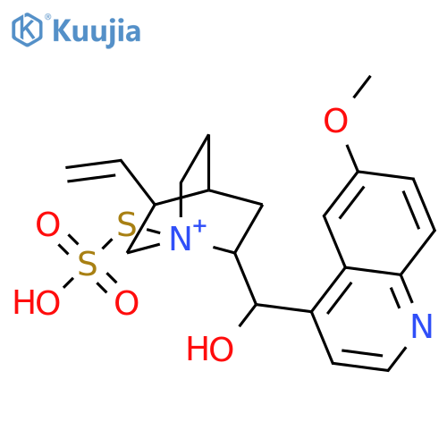 Quininium, 1-mercapto-,hydroxide, hydrogen sulfate, inner salt (8CI) structure