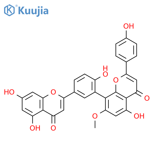 Sotetsuflavone structure