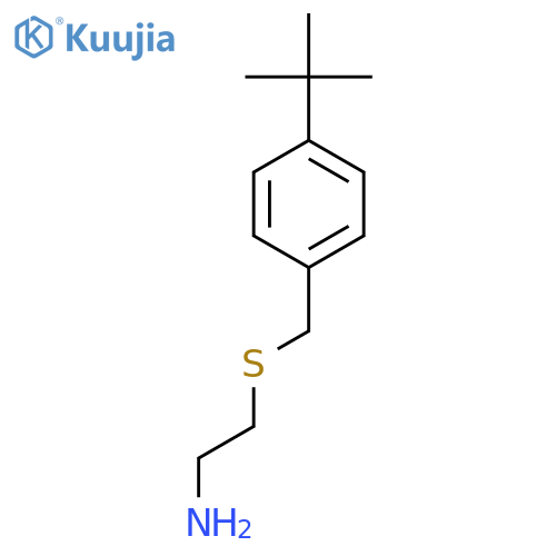 2-(4-tert-Butylbenzylthio)ethylamine structure