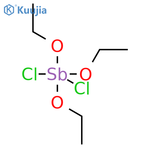 Antimony, dichlorotriethoxy- structure