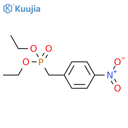 Diethyl 4-nitrobenzylphosphonate structure