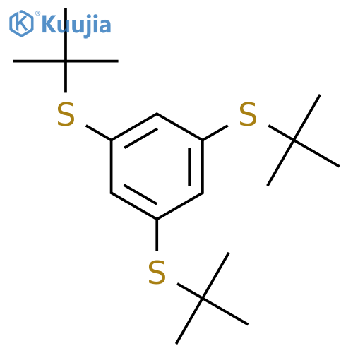 1,3,5-Tris(tert-butylthio)benzene structure
