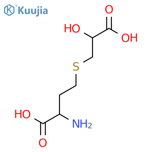L-Homocysteine,S-(2-carboxy-2-hydroxyethyl)- structure