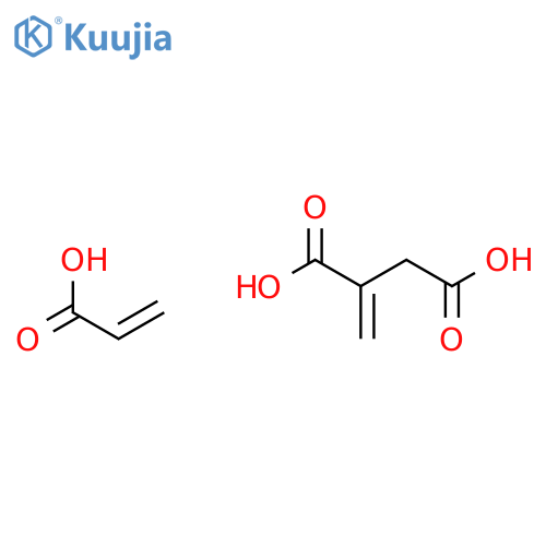 Butanedioicacid,methylene-,polymerwith2-propenoicacid,sodiumsalt structure