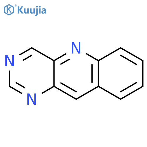 Pyrimido[5,4-b]quinoline(8CI,9CI) structure