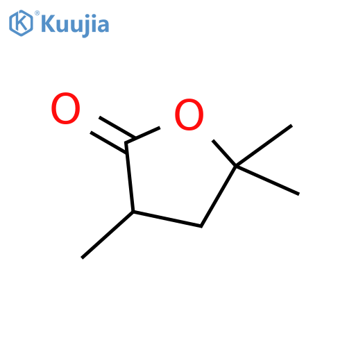 3,5,5-trimethyloxolan-2-one structure