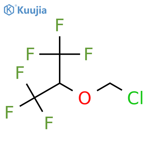 Chloromethyl Hexafluoroisopropyl Ether structure