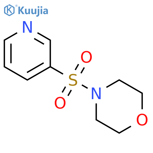 4-(Pyridin-3-ylsulfonyl)morpholine structure