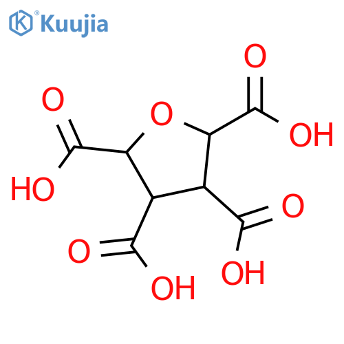 Tetrahydrofuran-2,3,4,5-tetracarboxylic Acid structure