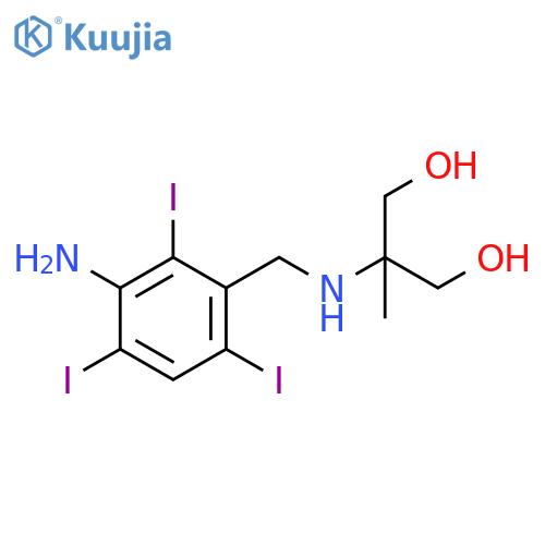 1,3-Propanediol,2-[[(3-amino-2,4,6-triiodophenyl)methyl]amino]-2-methyl- structure