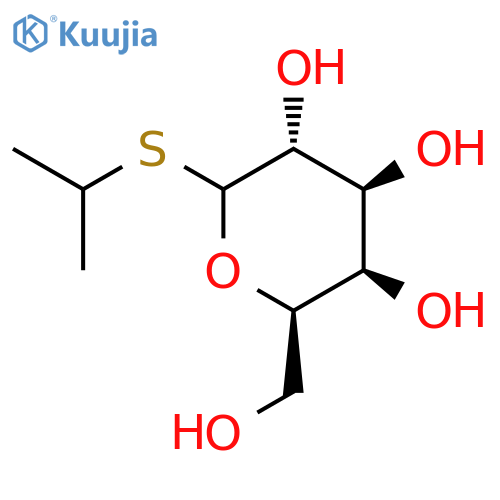 D-Galactopyranoside, 1-methylethyl 1-thio- structure