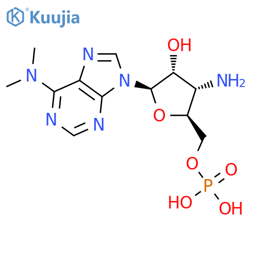5'-Adenylic acid,3'-amino-3'-deoxy-N,N-dimethyl- (9CI) structure
