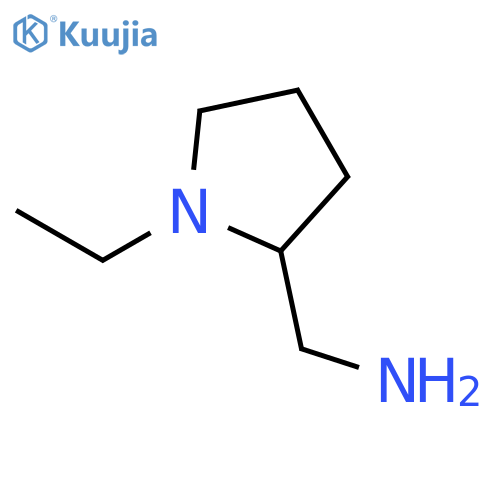 (1-ethylpyrrolidin-2-yl)methanamine structure