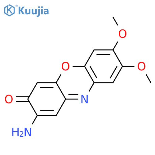 2-Amino-3H-phenoxazin-3-one; 7,8-Dimethoxy structure