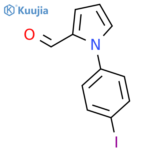 1-(4-Iodophenyl)-1H-pyrrole-2-carbaldehyde structure