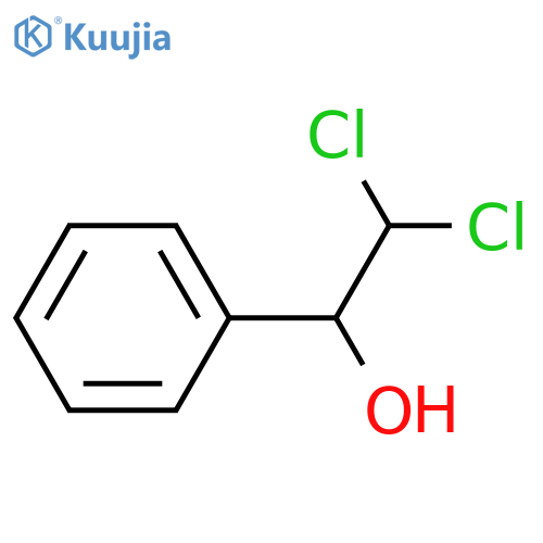 Benzenemethanol, a-(dichloromethyl)- structure