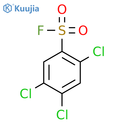2,4,5-trichlorobenzene-1-sulfonyl fluoride structure