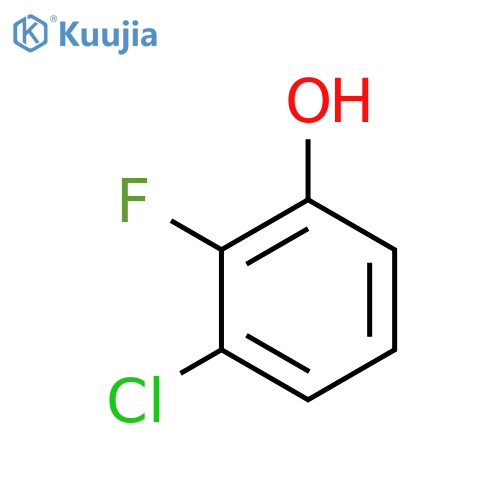 3-Chloro-2-fluorophenol structure