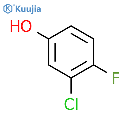 3-Chloro-4-fluorophenol structure
