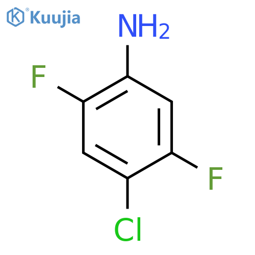 4-chloro-2,5-difluoroaniline structure