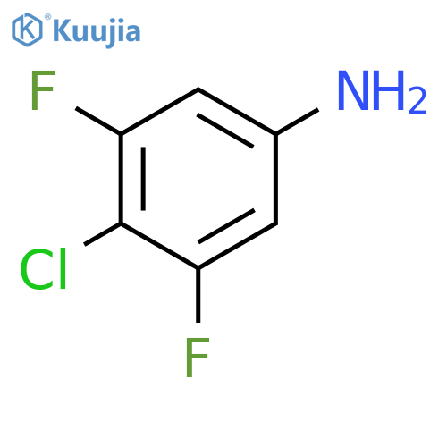 4-Chloro-3,5-difluoroaniline structure