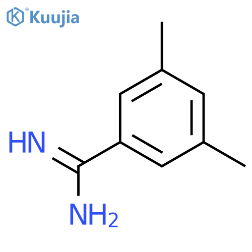 3,5-dimethylbenzene-1-carboximidamide structure
