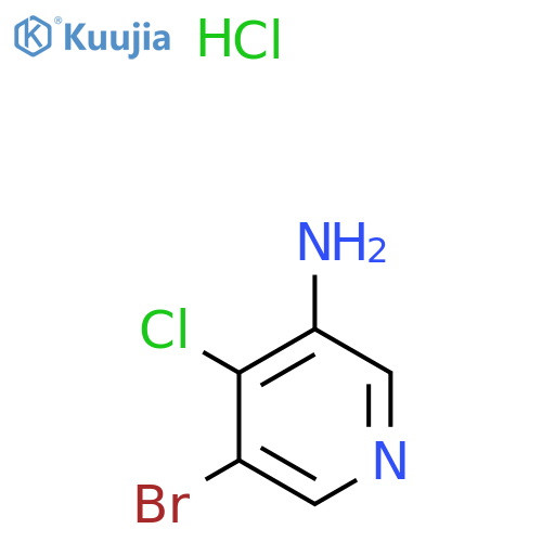 5-Bromo-4-chloropyridin-3-amine hydrochloride structure