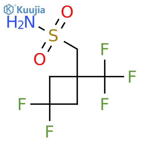 3,3-difluoro-1-(trifluoromethyl)cyclobutylmethanesulfonamide structure