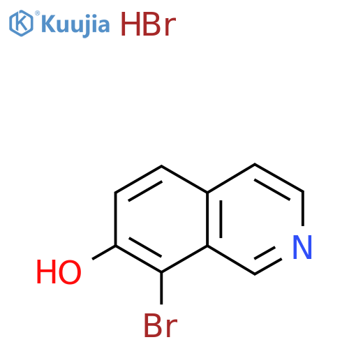 8-Bromoisoquinolin-7-ol hydrobromide structure