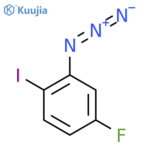 2-Azido-4-fluoro-1-iodobenzene structure