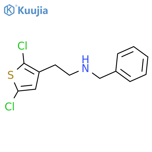 benzyl2-(2,5-dichlorothiophen-3-yl)ethylamine structure