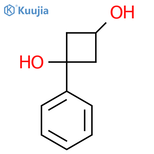 (1s,3s)-1-phenylcyclobutane-1,3-diol structure
