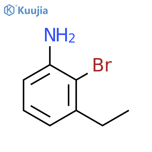 2-bromo-3-ethylaniline structure