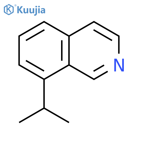 Isoquinoline, 8-(1-methylethyl)- (9CI) structure