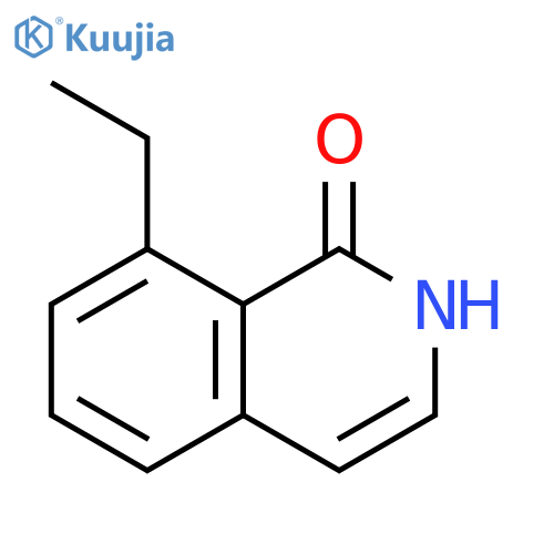 8-ethyl-1(2H)-Isoquinolinone structure