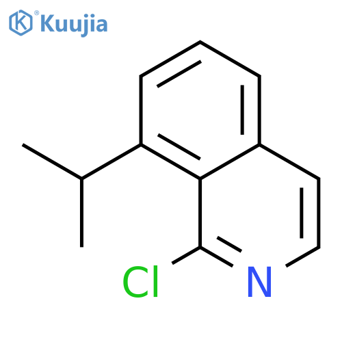 1-Chloro-8-isopropylisoquinoline structure