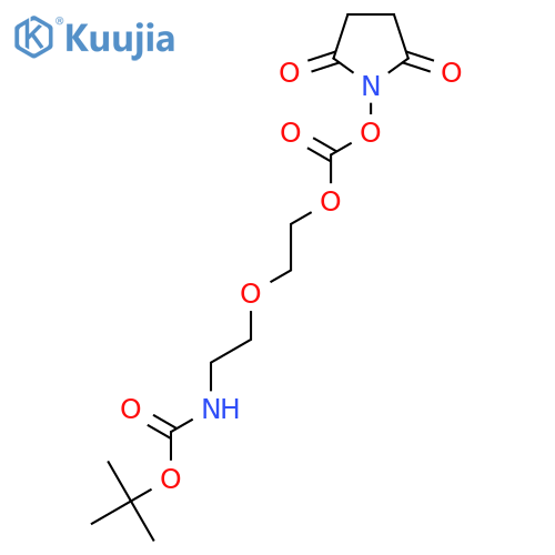 t-Boc-N-amido-PEG-Succinimidyl Carbonate, MW 3,400 structure