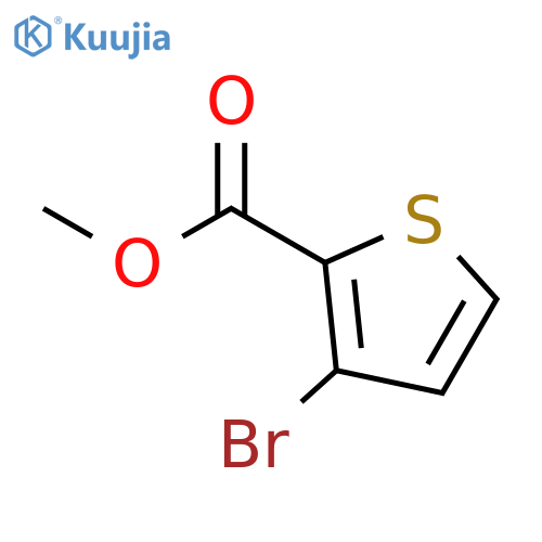 Methyl 3-bromothiophene-2-carboxylate structure