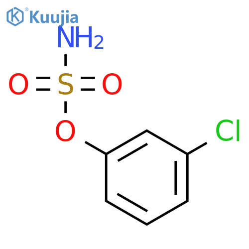 3-chlorophenyl sulfamate structure