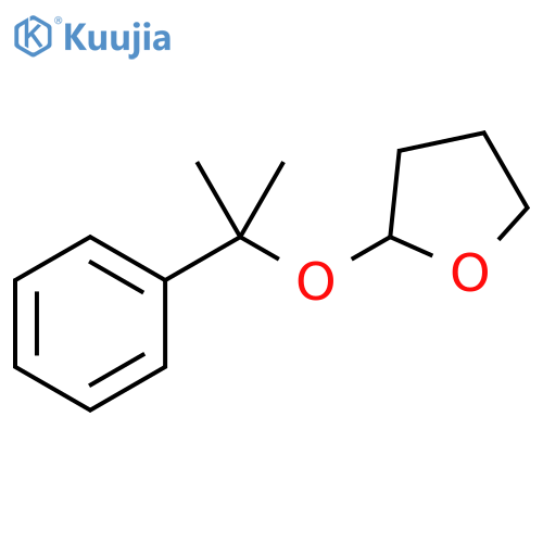 Furan, tetrahydro-2-(1-methyl-1-phenylethoxy)- structure