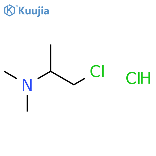 1-chloro-n,n-dimethyl-2-propanamine Hydrochloride (1:1) structure