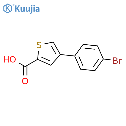 4-(4-Bromophenyl)thiophene-2-carboxylic Acid structure