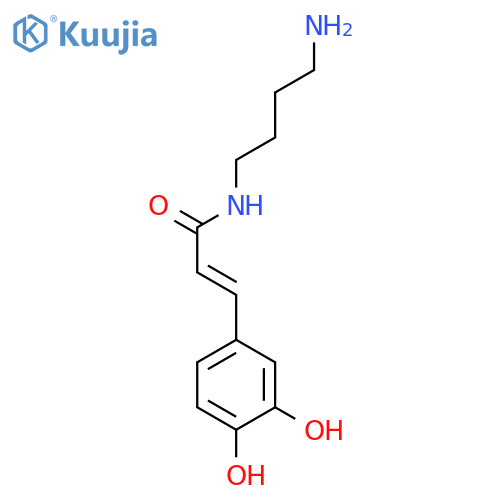 Caffeoylputrescine structure