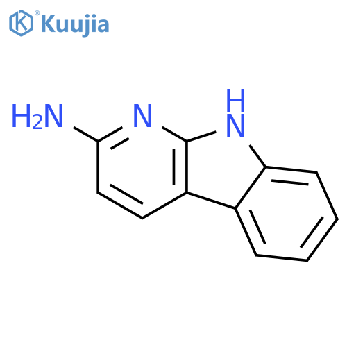 2-Amino-9H-pyrido2,3-bindole structure
