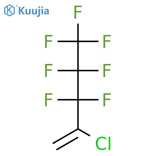 2-Chloro-3,3,4,4,5,5,5-heptafluoro-pent-1-ene structure
